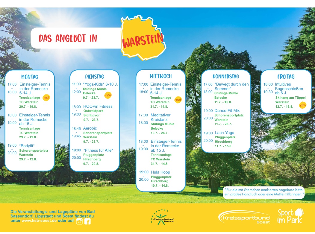 Sport im Park Teil 2 2024