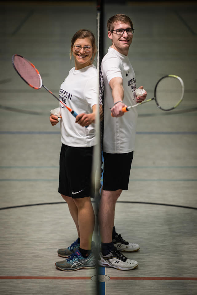 Badminton Gesichter