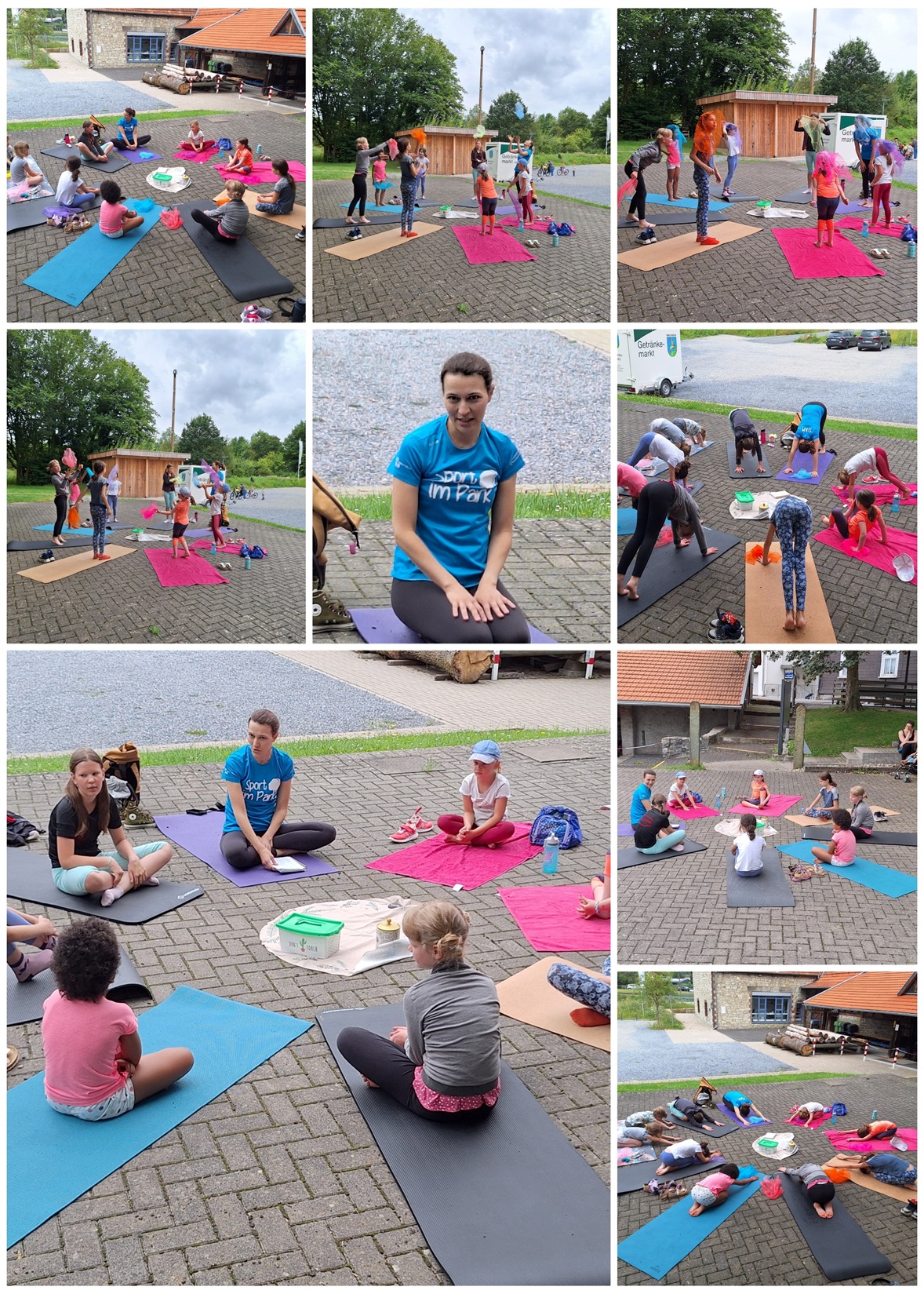 Kinder yoga